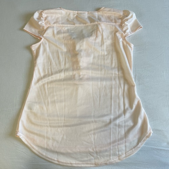 Pink short sleeve blouse - Picture 3 of 3